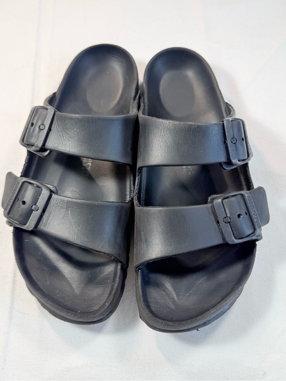 Birkenstock Arizona EVA Waterproof Black Rubber Sandals | Unisex EU 39 / US 8